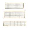 3Sets Model Boat Brass PE Handrail 1/100 Scale Model Balustrade Mould Accessories for Simulation Warship Length 290mm Thickness 0.3mm(8pcs Version) view 3
