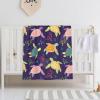 Baby Blanket for Boys Girls,Colorful Sea Turtles Pattern Soft Fleece Blanket Toddler Baby Newborn Blanket Swaddle Blanket Gifts 30 X 40 inches view 2