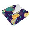 Baby Blanket for Boys Girls,Colorful Sea Turtles Pattern Soft Fleece Blanket Toddler Baby Newborn Blanket Swaddle Blanket Gifts 30 X 40 inches view 3