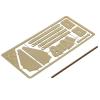 RC Model Boat Modified Brass Etched Sheet 1:25 Hall Anchor Etching Plate Board Thickness 0.8mm for DIY Ship Assembly Parts view 2