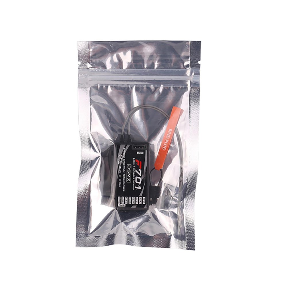 F701 7 Channel 2.4GHz Receiver Replaces AR6210 S603 for Model Aircraft Transmitter DX6i DX8 DSX7 DSX9