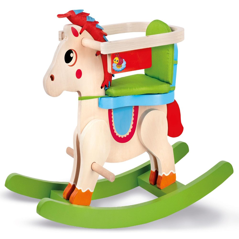 Liscianigiochi 107322 Rocking Horse Multi-Coloured