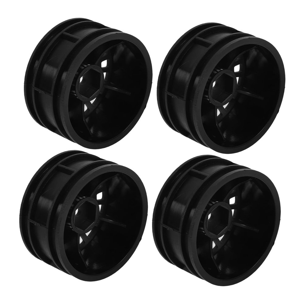 Hohopeti 4pcs Rc Car Wheel Accessories Plastic Mini Tires for Toy Cars Replacement Parts for Remote Control Vehicles Enhance Creativity and Imagination