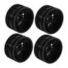 Hohopeti 4pcs Rc Car Wheel Accessories Plastic Mini Tires for Toy Cars Replacement Parts for Remote Control Vehicles Enhance Creativity and Imagination view 1