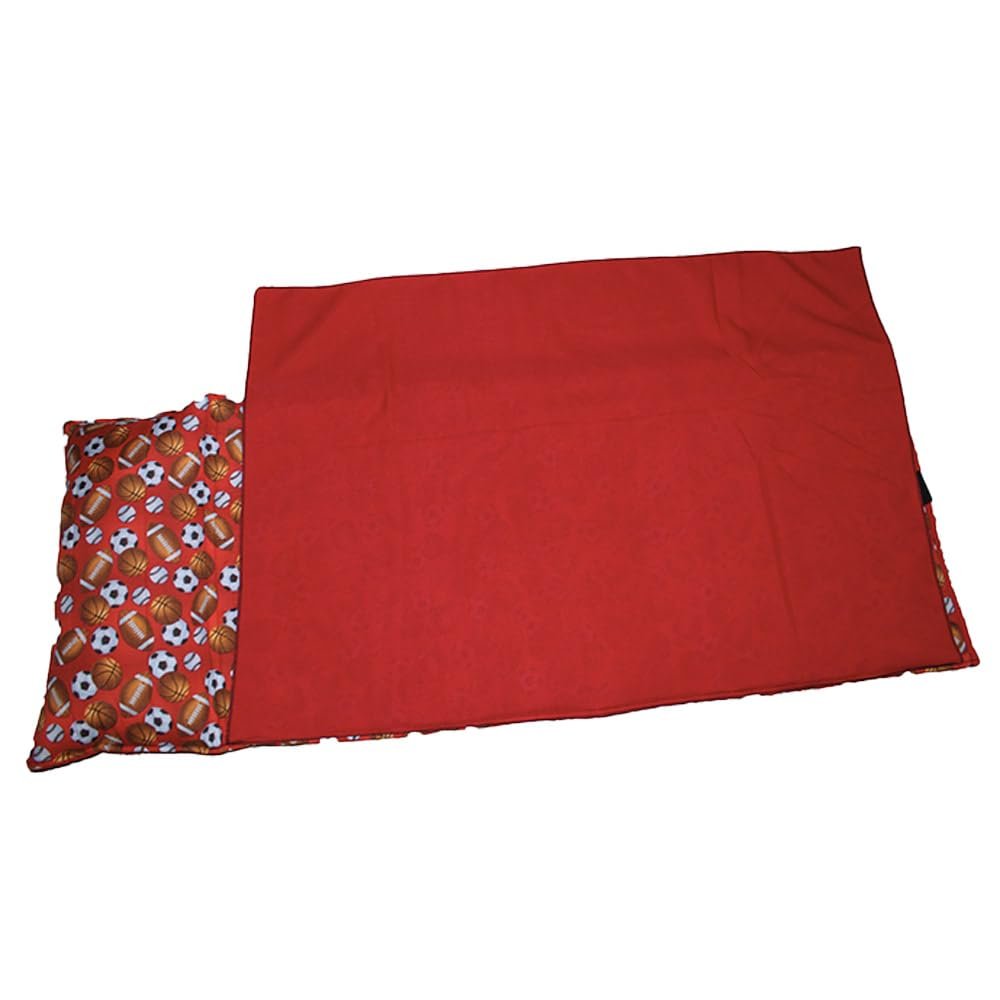 M. A. T. INDUSTRIES INC. Napmat with Blanket (Sports Red)