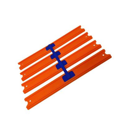 Lane Connectors Compatible with Hot Wheels | 2, 3, or 4 Lane Connectors to Create Epic Racetracks | Join Lanes Together for Ultimate Racing | Made in USA (Four Lane, 3-Pack)