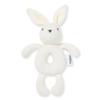 Burt's Bees Baby Unisex Infant Rattle Toy, Nursery Sensory Animal Plush Made with 100% Organic Cotton Shell and Polyester Fill, Sweet Bear, Bunny, or Dog Stuffed Animals for Babies view 1