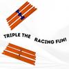 Lane Connectors Compatible with Hot Wheels | 2, 3, or 4 Lane Connectors to Create Epic Racetracks | Join Lanes Together for Ultimate Racing | Made in USA (Three Lane, 1-Pack) view 3