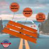 Lane Connectors Compatible with Hot Wheels | 2, 3, or 4 Lane Connectors to Create Epic Racetracks | Join Lanes Together for Ultimate Racing | Made in USA (Three Lane, 1-Pack) view 4