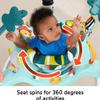Fisher-Price Baby Bouncer Jumperoo Activity Center with Music Lights Sounds & Maracas Kick & Play Piano Gym 5 Toys view 4