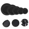 PLAFOPE 40pcs Piggy Bank Stoppers Round Cork Stopper Plugs Replacement Caps for Money Pot Black view 2
