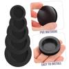 PLAFOPE 40pcs Piggy Bank Stoppers Round Cork Stopper Plugs Replacement Caps for Money Pot Black view 3