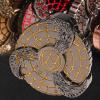 GU BEI TE DND Spinner Dice, Cool Spinning Games Fingertip Gyro, Metal DND dice Set with Gift Box for Roleplaying Games Dungeons and Dragons RPG MTG Table Game view 1