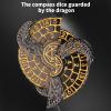 GU BEI TE DND Spinner Dice, Cool Spinning Games Fingertip Gyro, Metal DND dice Set with Gift Box for Roleplaying Games Dungeons and Dragons RPG MTG Table Game view 2
