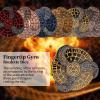 GU BEI TE DND Spinner Dice, Cool Spinning Games Fingertip Gyro, Metal DND dice Set with Gift Box for Roleplaying Games Dungeons and Dragons RPG MTG Table Game view 3