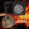 GU BEI TE DND Spinner Dice, Cool Spinning Games Fingertip Gyro, Metal DND dice Set with Gift Box for Roleplaying Games Dungeons and Dragons RPG MTG Table Game view 4