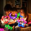 Glow Sticks Bulk Party Favor Supplies for Kids 48 PCS,Glow in Dark Bracelet Necklace Accessories for Birthday Wedding Parade Throws,Valentines Mardi Gras Handout Giveaway Prizes for Toddler Boys Girls view 2