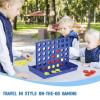 4 in a Row Connect Game Travel Board Game (Large) 11.8 inch x 8.4 inch view 3