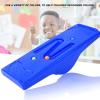 HERCHR Balance Board, Plastic Balance Seesaw Board Sensory Integration Training Kids Childhood Toys PE Balance Training Board for Kids Children(Blue) view 3