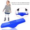 HERCHR Balance Board, Plastic Balance Seesaw Board Sensory Integration Training Kids Childhood Toys PE Balance Training Board for Kids Children(Blue) view 4