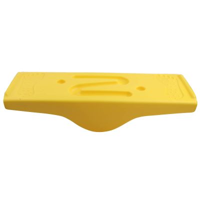HERCHR Balance Board, Plastic Balance Seesaw Board Sensory Integration Training Kids Childhood Toys PE Balance Training Board for Kids Children(Yellow)