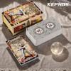 KEPNOY Fantasy Night Theatre Tarot Cards Mystical Deck with Guidebook, Ideal for Beginners & Pros Astrology Divination Fortune Telling Moon Magic Gothic Art Celestial GuidanceStandard Edition view 2