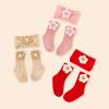 0-3Year Baby Socks Floral Headband Elastic Nylon Hairband Elegant Headwear Socks Newborn Socks view 3