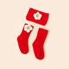 0-3Year Baby Socks Floral Headband Elastic Nylon Hairband Elegant Headwear Socks Newborn Socks view 4