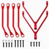 Metal High Clearance Chassis Links Rod Linkage Pull Rods & Steel FCX24 Differential Gears Front Rear Diff Gear Set view 2