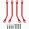 Metal High Clearance Chassis Links Rod Linkage Pull Rods & Steel FCX24 Differential Gears Front Rear Diff Gear Set view 4