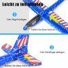 4 Pack Airplane Flying Toys, Throwing Foam Glider Plane Toys for 3-5 4-7 8-10 Year Old Kids, 2 Flight Modes Airplanes Kits with DIY Stickers, Outdoor Sport Toys Boys Girls Birthday Party Favors Gift view 2