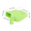 1 Pc Green Faucet Extender for Toddlers,Silicone Sink Extender Cute Faucet Cover Kids Hand Wash Helper Water Spout Extender for Bathroom Sink Kitchen Counter view 4