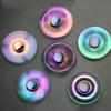 5 Pack Metal Fidget Spinners Pack Stress Relief Toys for Kids Adults, Rainbow Finger Hand Spinner Bulk Set Sensory Desk Toy, Cool Gadget Easter Egg Filler Stuffer Birthday Gifts Party Favor view 2