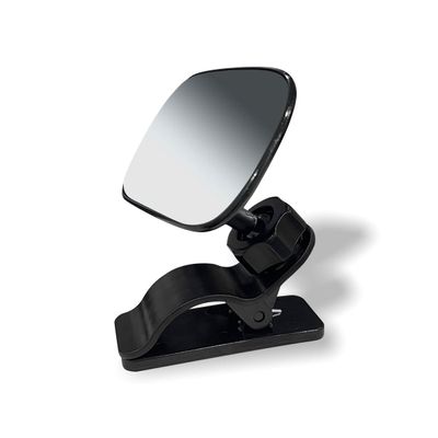 LAINLOY Car Mirror for Baby, Adjustable Back Seat Baby Mirror, Facing Toddler Rearview Mirror, Wide Angle Convex Mirror, Clip-on, for Viewing Rear Passengers (1PCS)