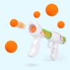 DX DA XIN Foam Balls 40 PCS for Air Popper Gun Blaster Guns Refill Bullets Toys Foam Blasters Replacement Foam Bullet Ball Launcher Extra Balls, Orange view 2