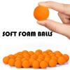 DX DA XIN Foam Balls 40 PCS for Air Popper Gun Blaster Guns Refill Bullets Toys Foam Blasters Replacement Foam Bullet Ball Launcher Extra Balls, Orange view 3