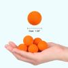 DX DA XIN Foam Balls 40 PCS for Air Popper Gun Blaster Guns Refill Bullets Toys Foam Blasters Replacement Foam Bullet Ball Launcher Extra Balls, Orange view 4
