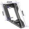 Aluminum Alloy Front Servo Mount Stand & Aluminum Motor Mount Motor Bracket Holder view 4