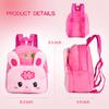 Reborn Baby Girl Doll Clothes Pink Outfits Accesories 8 Pcs Set with Backpack&Diaper for 17-22 Inch Reborn Doll Newborn Girl view 3