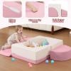 HAHASOLE Foam Climbing Toys for Toddlers, Climbing Blocks with Ball Pit, Convertible Climb and Crawl Activity Playset, High-Density Foam Soft Play Equipment for Boys & Girls Indoor(Excluding Balls) view 4
