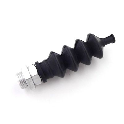 RC Boat Rudder Push Rod Waterproof Rubber Bellow Linkage Tie Rod Seals Equipment Box Seal Rubber for RC Boat(1PC Bellow and Mount)