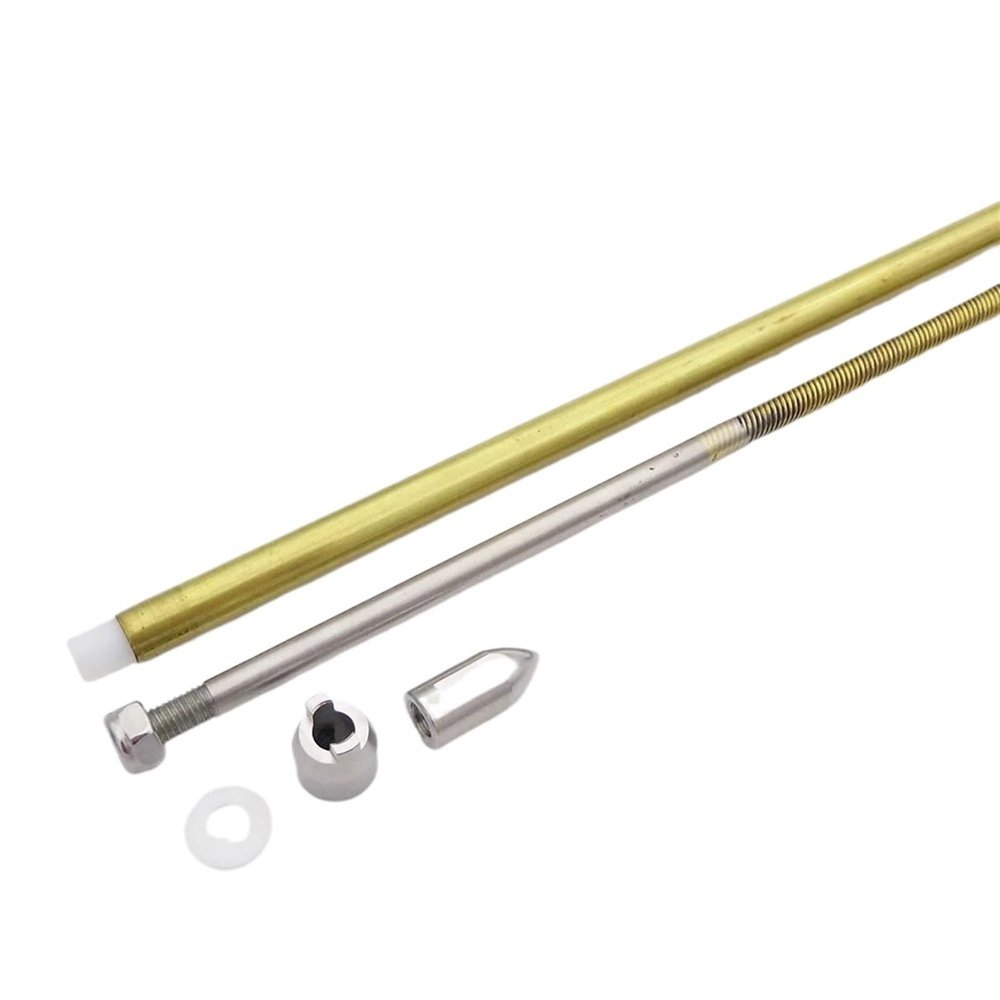 4.76mm 3/16" Flexible Drive Cable Shaft Sleeve Prop Dog Drive Kit 400mm 520mm Long for RC Boat Speed Boat Marine(400mm Right Hand)