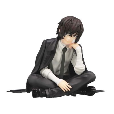 QAHEART BSD Figure Dazai Osamu Figure, Anime Figure Model Statue Cake Topper Decoration Handmade Collectible Desktop Figure Gifts for Fans
