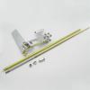 RC Boat Steering Rudder Kit 4mm 350mm Flexible Drive Cable Shaft Strut Mount Holder Dual Water Pick Up Steering Rudder(350mm Right Hand) view 4