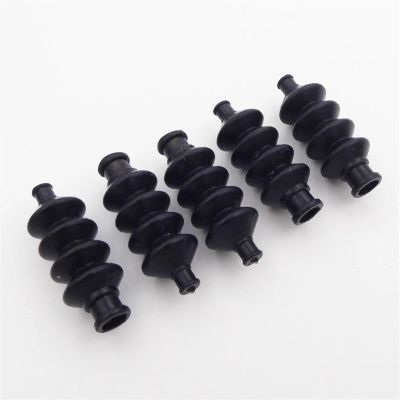 10PCS Waterproof Rubber Bellow Radio Box 1mm-3mm Tie Rod Sleeve 35mm for RC Boat, Yacht, Catamaran, Marine Jet Boat(Bellow olny)