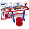 Bontempi | MiniKeyFun - Tastiera Giocattolo a 37 Tasti per Piccoli Musicisti con Microfono, Sgabello e Leggio, Pink, 54.5x33x16cm view 3