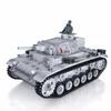 TOUCAN RC HOBBY Pro.Edition RTR Henglong 1/16 Snow TK7.0 Panzer III H RTR RC Tank 3849 Metal Wheels BB Airsoft Smoke Effect IR Battle with Sticter view 1