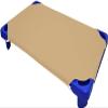24 Pieces Toddlers Cot Sheets for Daycare Preschool Standard Size 20 x 48 Inch Soft Breathable Nap Sheet Polyester Cotton Taupe Cot Sheets for Boys Girls Naptime Sleeping for Cots Mat view 1