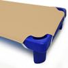 24 Pieces Toddlers Cot Sheets for Daycare Preschool Standard Size 20 x 48 Inch Soft Breathable Nap Sheet Polyester Cotton Taupe Cot Sheets for Boys Girls Naptime Sleeping for Cots Mat view 2