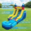 JOYMOR Commercial Grade Inflatable Water Slide with Splash Pool for Kids and Adults, 100% PVC Vinyl Inflatable Water Park for Outdoor Fun Backyard (23 x 9 x 14ft), Without Blower view 2